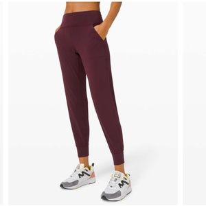 lululemon align jogger 28" - cassis, size 2